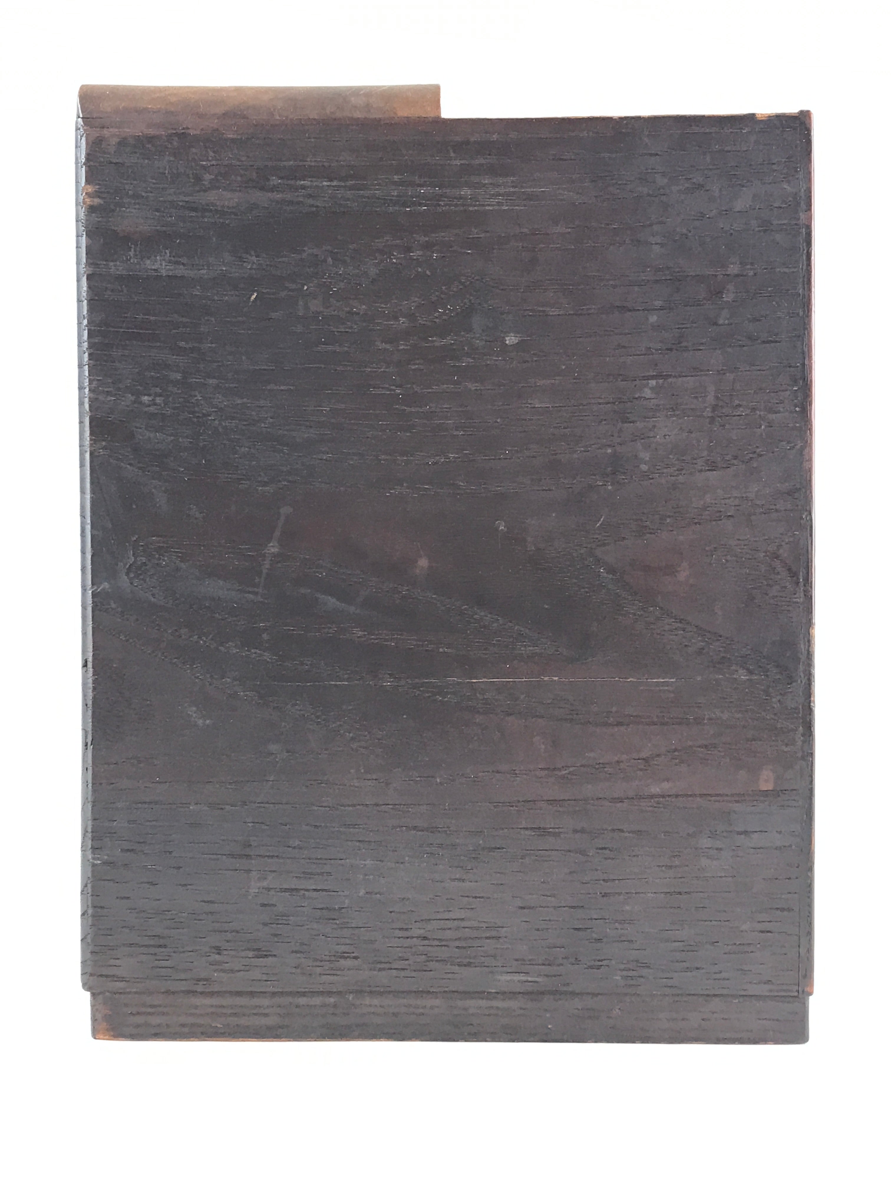Japanese Wooden Sewing Box Vtg Haribako Tansu 5 Drawers Dark Brown T343