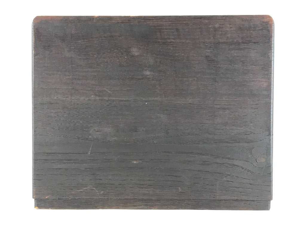 Japanese Wooden Sewing Box Vtg Haribako Tansu 5 Drawers Dark Brown T343