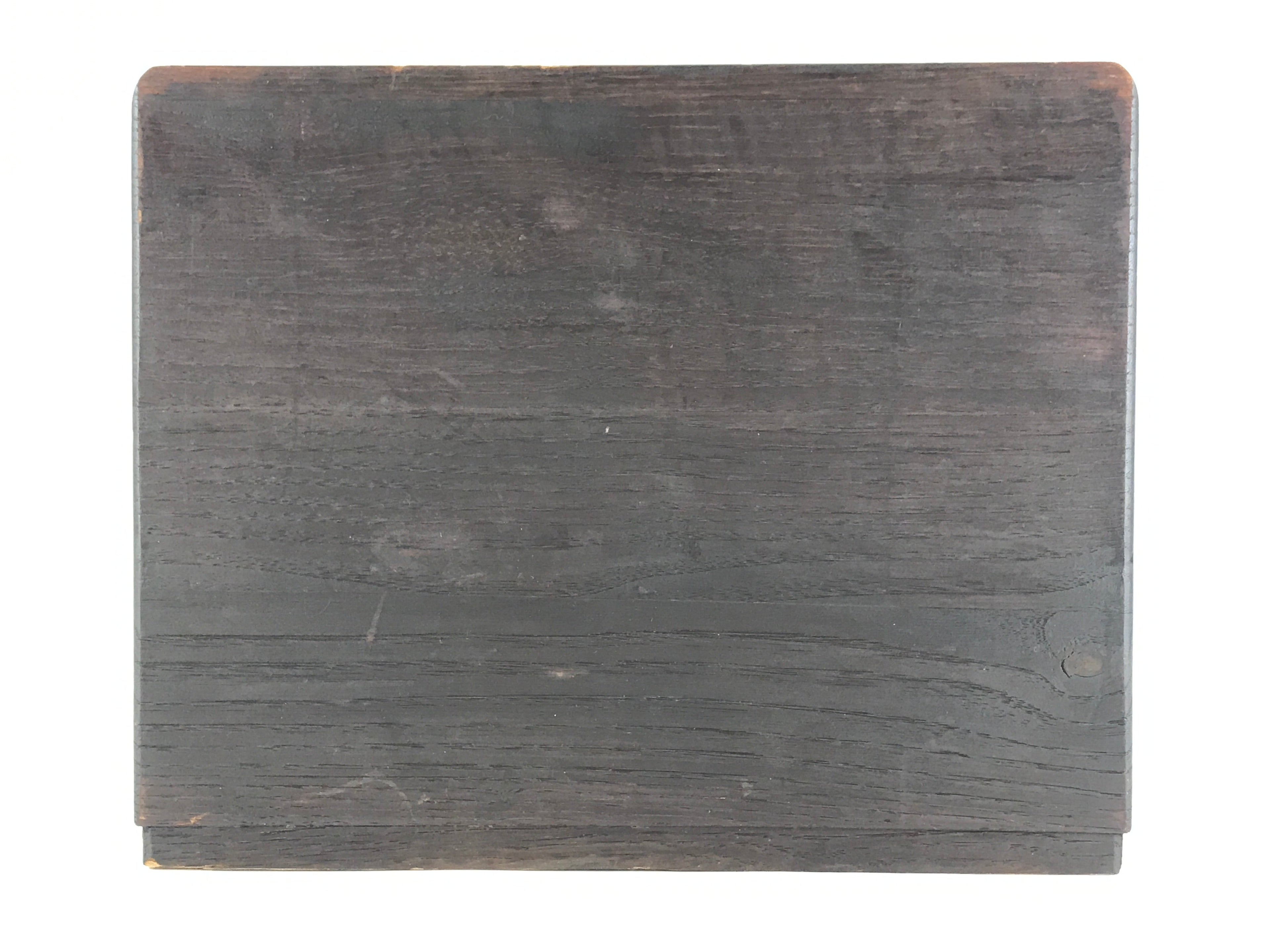 Japanese Wooden Sewing Box Vtg Haribako Tansu 5 Drawers Dark Brown T343