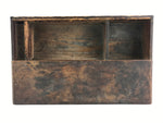 Japanese Wooden Sewing Box Vtg Haribako Tansu 5 Drawers Dark Brown T343