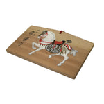 Japanese Wooden Shinto Ema Plaque Vtg Decorative White Horse Joeiji Temple EM113
