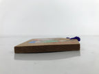 Japanese Wooden Shinto Ema Plaque Wisdom Health Iwatsutenmangu Shrine EM95