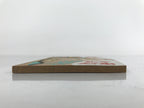 Japanese Wooden Shrine Plaque Ema Vtg Buddha Offering Life Feed Tigers EM64