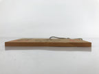 Japanese Wooden Shrine Plaque Ema Vtg Chikurinji Temple Hanging Wish EM57