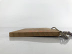 Japanese Wooden Shrine Plaque Ema Vtg Chikurinji Temple Hanging Wish EM57