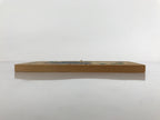 Japanese Wooden Shrine Plaque Ema Vtg Hasedera Temple Hanging Wish EM56