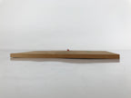 Japanese Wooden Shrine Plaque Ema Vtg Sacred Tree Hanging Wish Shinto EM53