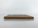 Japanese Wooden Shrine Plaque Ema Vtg Sacred Tree Hanging Wish Shinto EM53