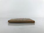 Japanese Wooden Shrine Plaque Ema Vtg Saigo Takamori Nanshu Shrine EM74