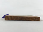 Japanese Wooden Shrine Plaque Ema Vtg Shinto Hanging Wish Zodiac Sheep EM1