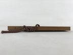 Japanese Wooden Shrine Plaque Ema Vtg Shinto Hanging Wish Zodiac Wild Boar EM19