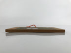 Japanese Wooden Shrine Plaque Ema Vtg Woman Tree Hanging Wish Shinto EM32