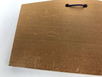 Japanese Wooden Shrine Plaque Ema Vtg Zodiac Rabbit Hanging Wish Shinto EM48