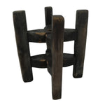 Japanese Wooden Silk Thread Spool Itomaki Vtg Bobbin Frame Spinning Wheel JK818