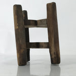 Japanese Wooden Silk Thread Spool Itomaki Vtg Bobbin Frame Spinning Wheel JK819