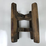 Japanese Wooden Silk Thread Spool Itomaki Vtg Bobbin Frame Spinning Wheel JK819