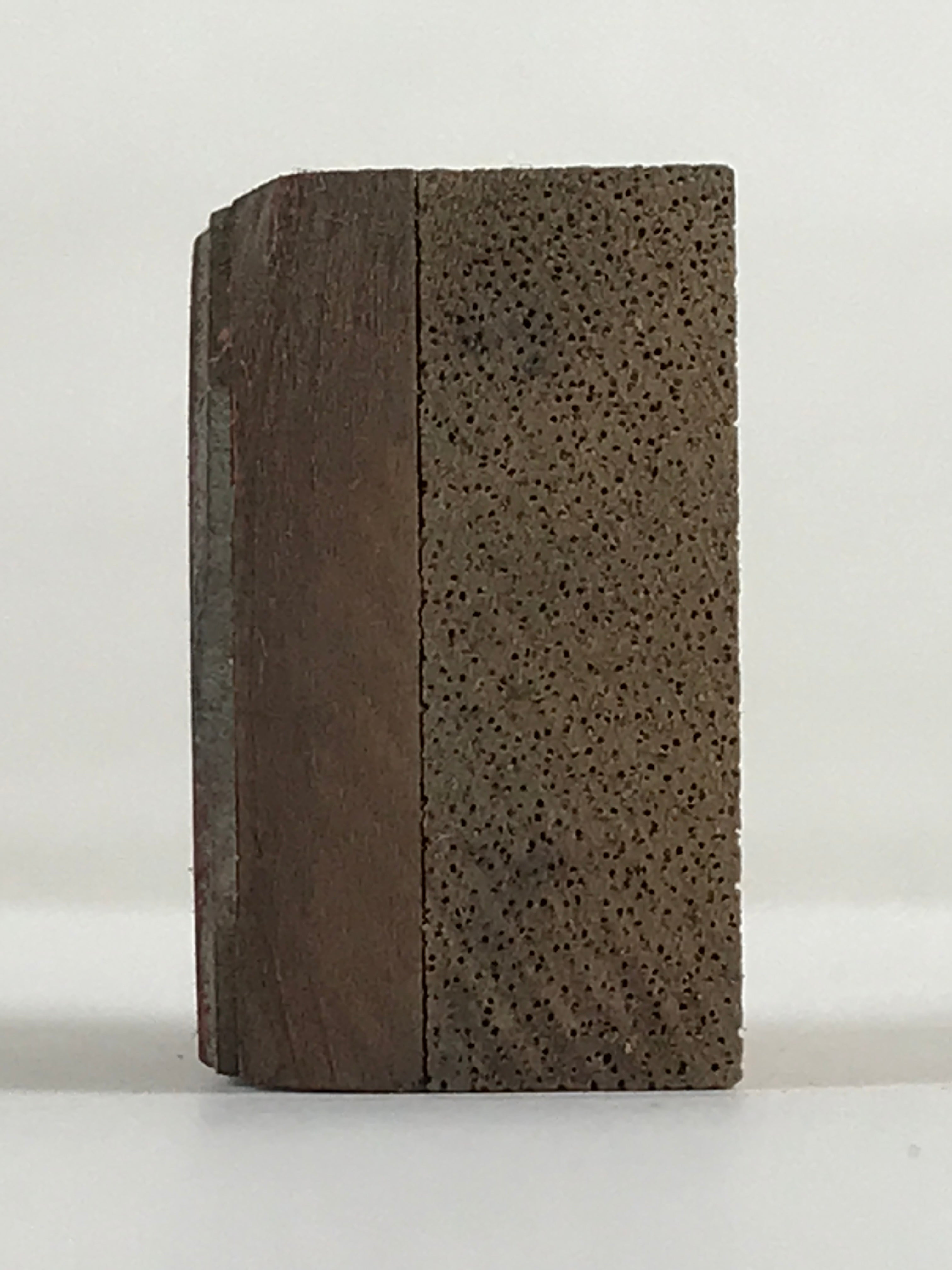 Japanese Wooden Stamp Hanko Inkan Kanji Tokai Metal Seal Vtg Office Su ...