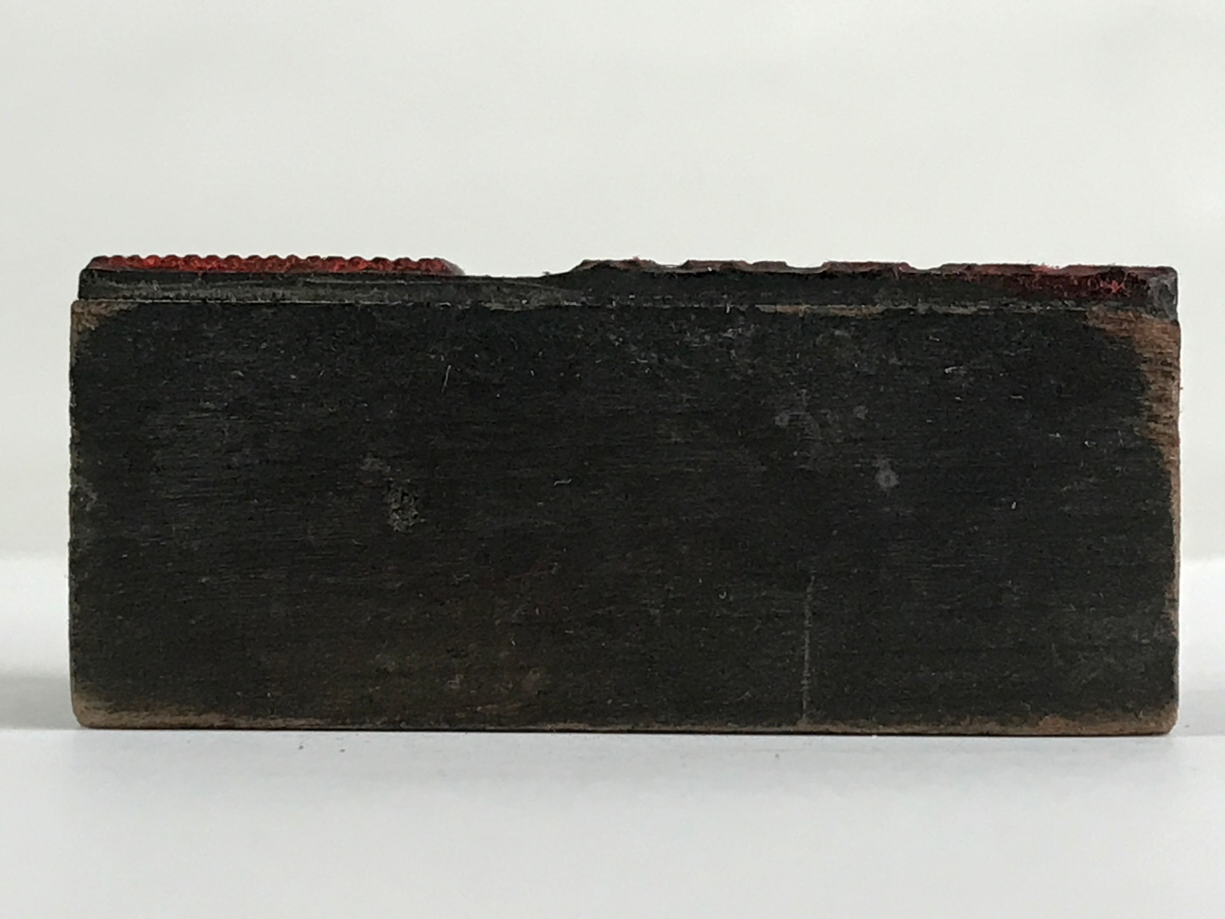 Japanese Wooden Stamp Hanko Inkan Kanji Vtg Metal Seal Postcard Yubin ...