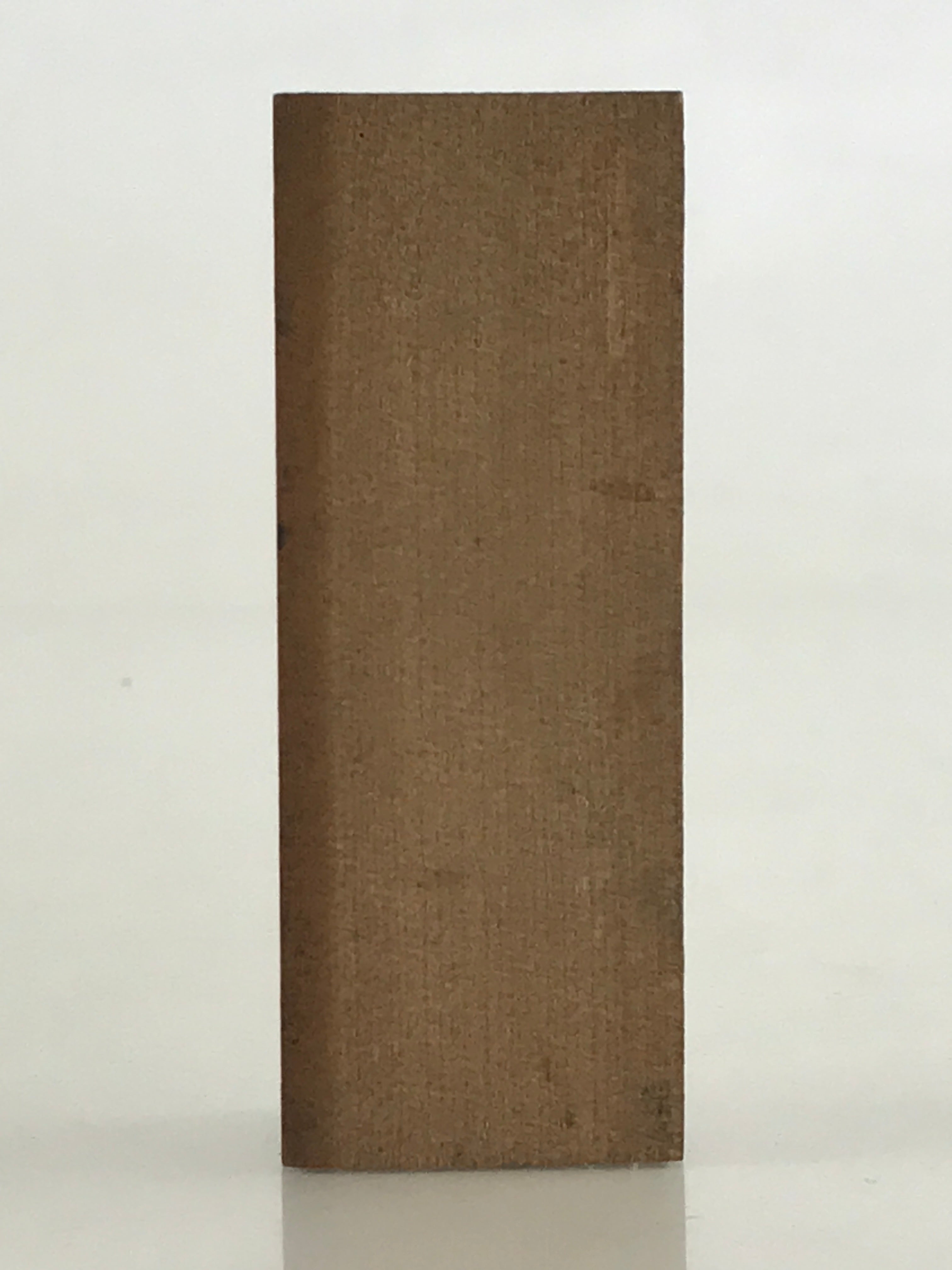 Japanese Wooden Stamp Hanko Inkan Vtg Metal Company Seal Name Address HS158