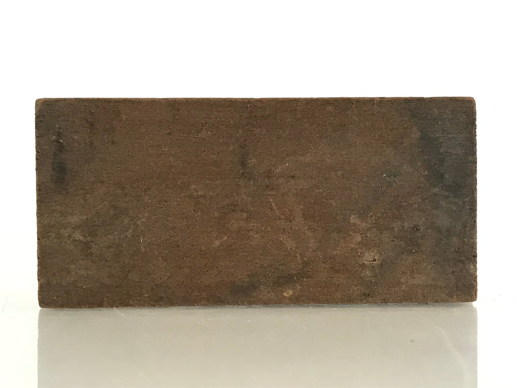 Japanese Wooden Stamp Hanko Inkan Vtg Metal Okina Kitchin Phone Number HS162