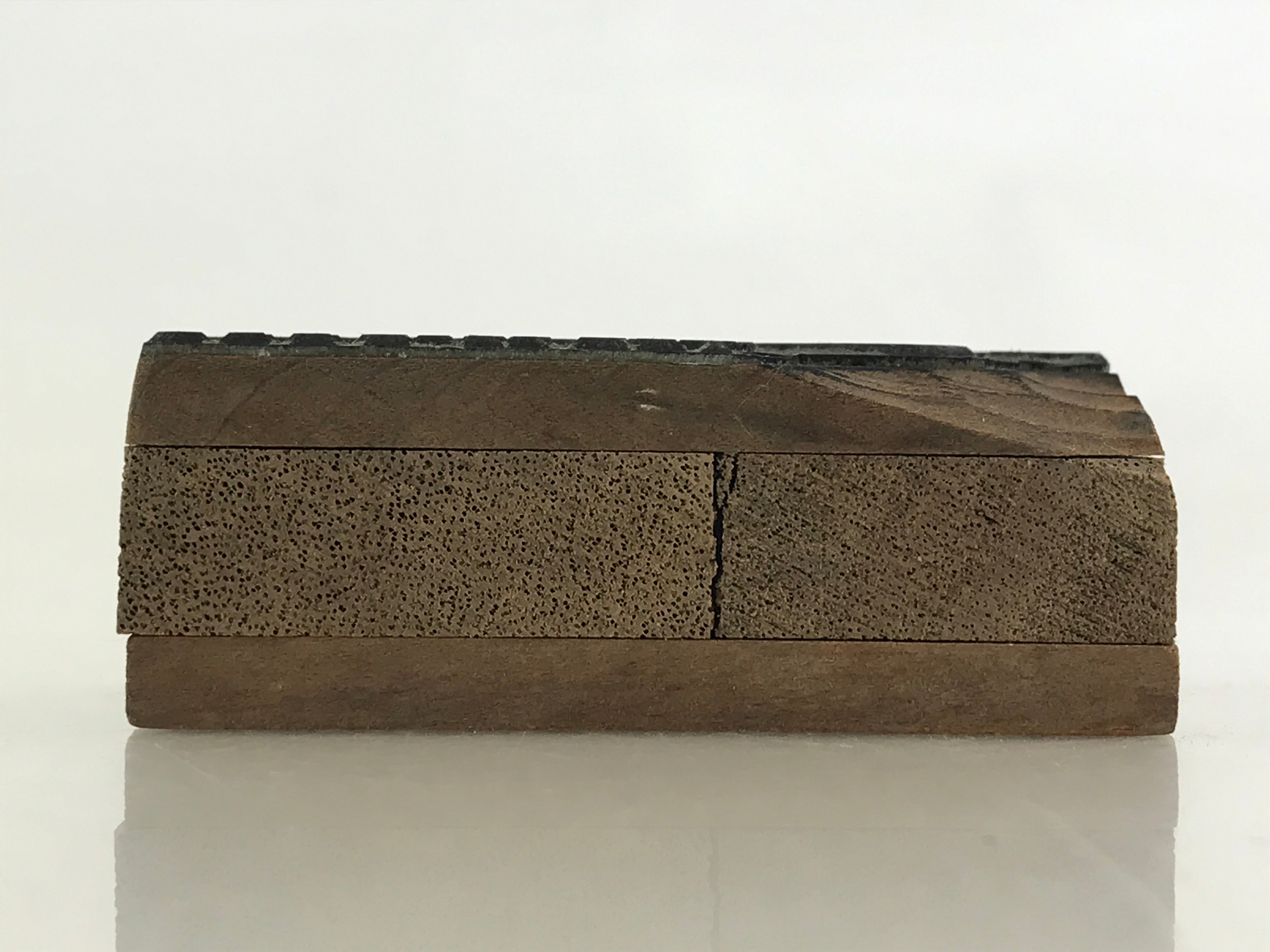 Japanese Wooden Stamp Hanko Inkan Vtg Metal Okina Kitchin Phone Number HS162