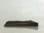 Japanese Wooden Stamp Hanko Inkan Vtg Metal Seal GEneral Design Office HS146
