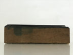 Japanese Wooden Stamp Hanko Inkan Vtg Metal Seal Guitar Illustration HS155