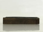 Japanese Wooden Stamp Hanko Inkan Vtg Metal Seal Machine Part Drawing HS142