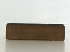 Japanese Wooden Stamp Hanko Inkan Vtg Metal Seal Nagoya Schematic Map HS141