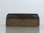 Japanese Wooden Stamp Hanko Inkan Vtg Metal Seal Nagoya Schematic Map HS152