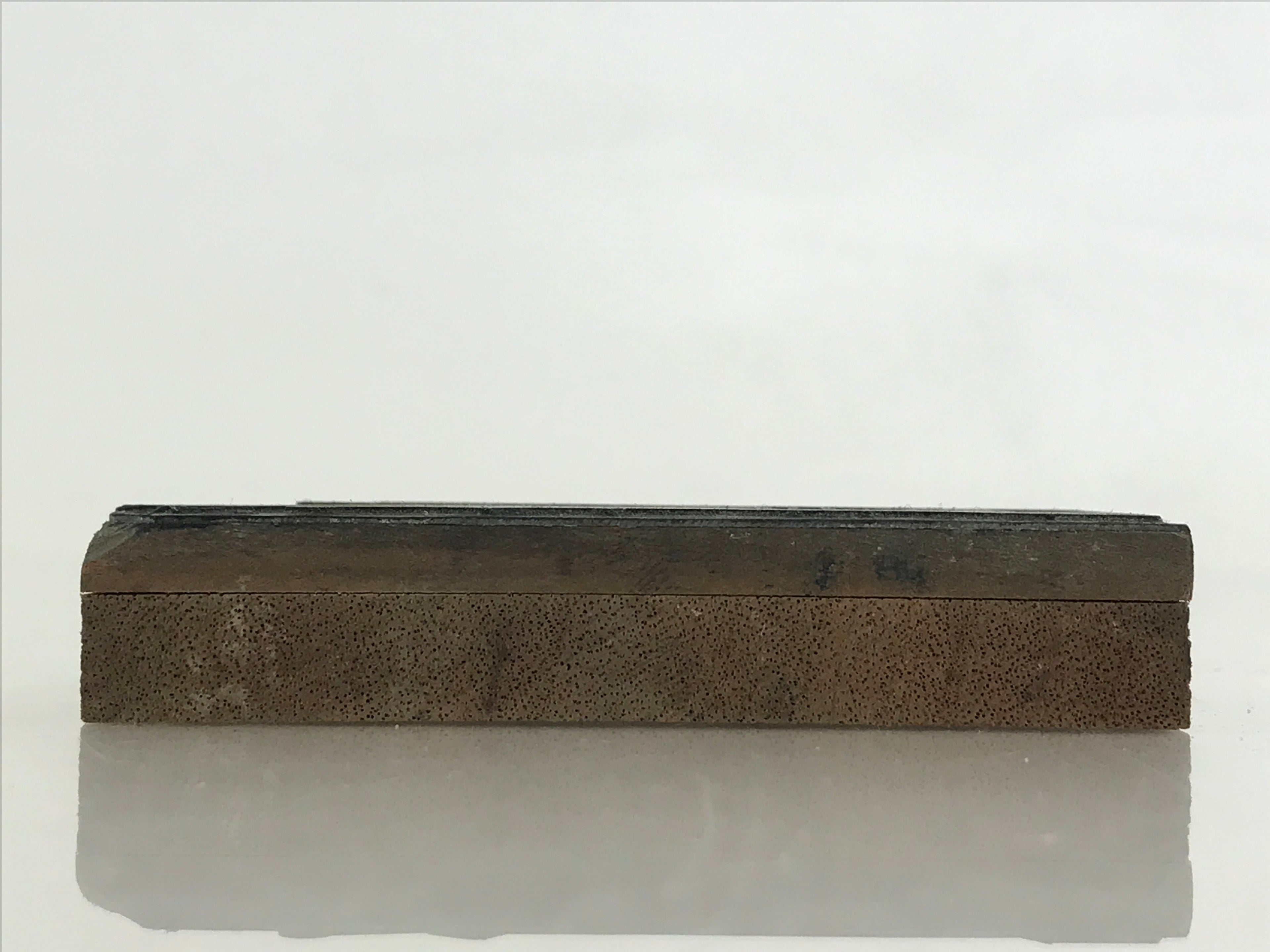 Japanese Wooden Stamp Hanko Inkan Vtg Metal Seal Storage Tank Illustration HS143