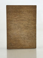 Japanese Wooden Stamp Hanko Inkan Vtg Metal Seal mechanical design HS153