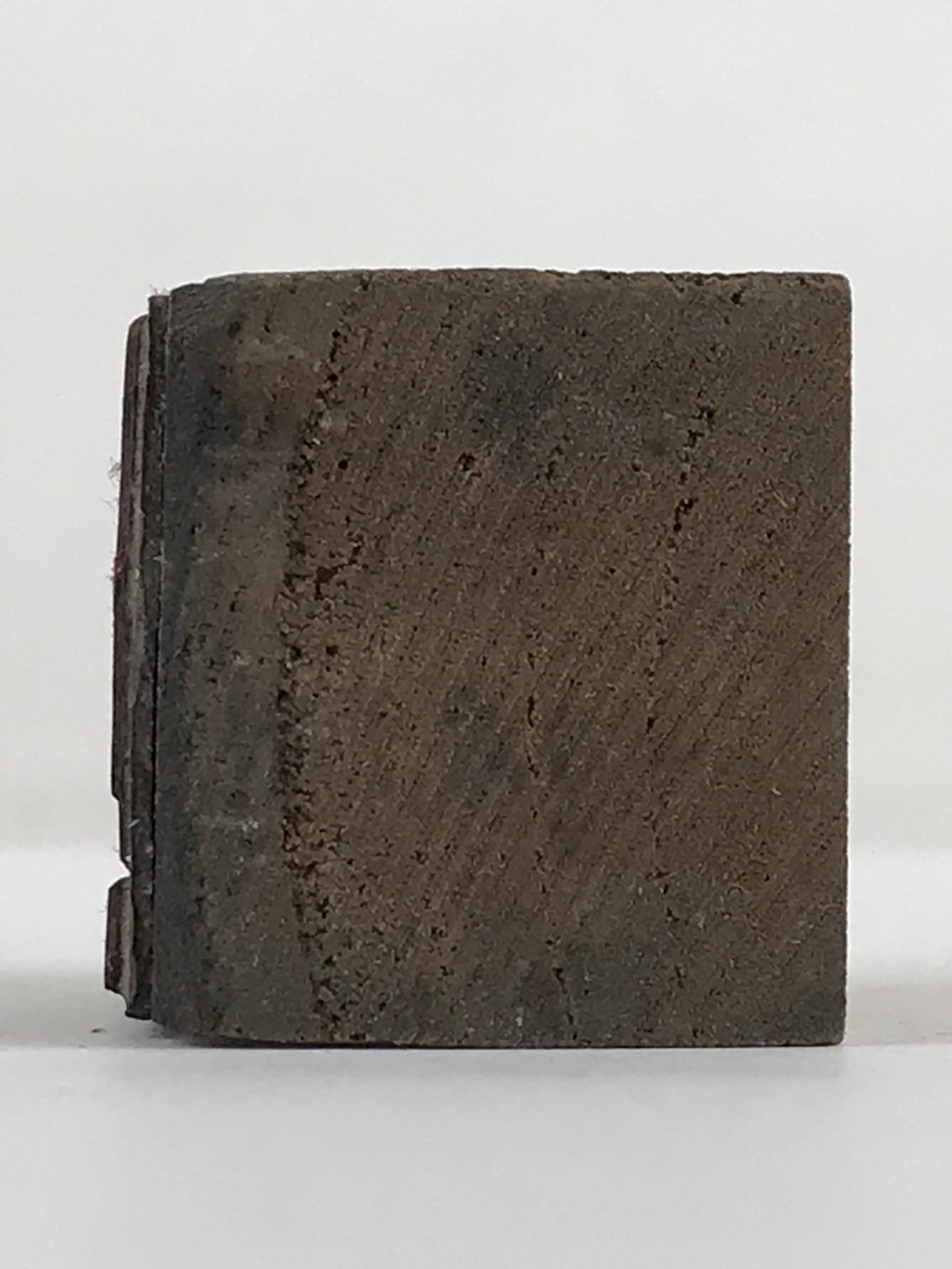 Japanese Wooden Stamp Seal Hanko Inkan Vtg Metal Apollo Oil Office Supplies HS10