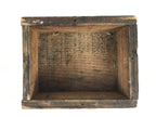 Japanese Wooden Storage Box Inside 10.4x7.9x4.8cm Ikeda Shoten Dark Brown X228