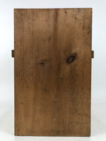 Japanese Wooden Storage Box Vtg Pottery Hako Inside 29x29x47.5cm X212