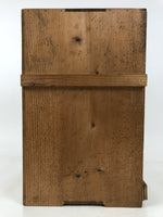 Japanese Wooden Storage Box Vtg Pottery Hako Inside 29x29x47.5cm X212