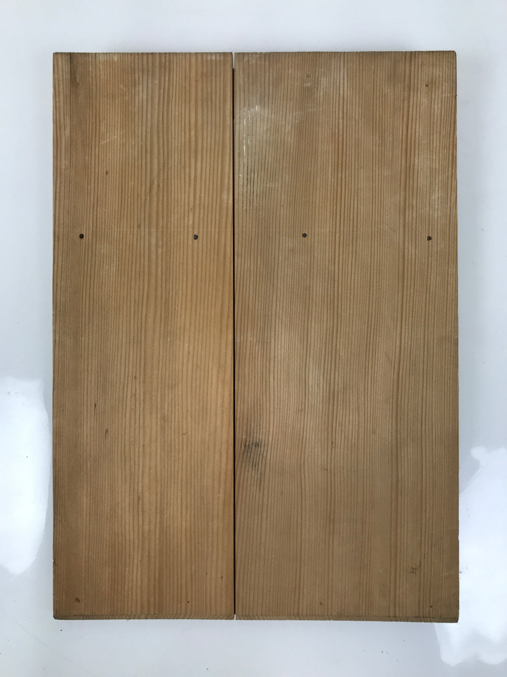 Japanese Wooden Storage Box Vtg Pottery Hako Inside 33.5x33.5x46.5cm X211