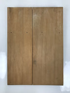 Japanese Wooden Storage Box Vtg Pottery Hako Inside 33.5x33.5x46.5cm X211