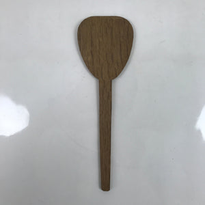 Japanese Wooden Sushi Rice Paddle Vtg Spatula Scoop Light Brown Shamoji JK756