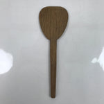 Japanese Wooden Sushi Rice Paddle Vtg Spatula Scoop Light Brown Shamoji JK756