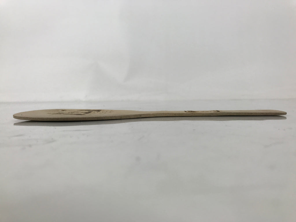 Japanese Wooden Sushi Rice Paddle Vtg Spatula Scoop Light Brown Shamoji JK890