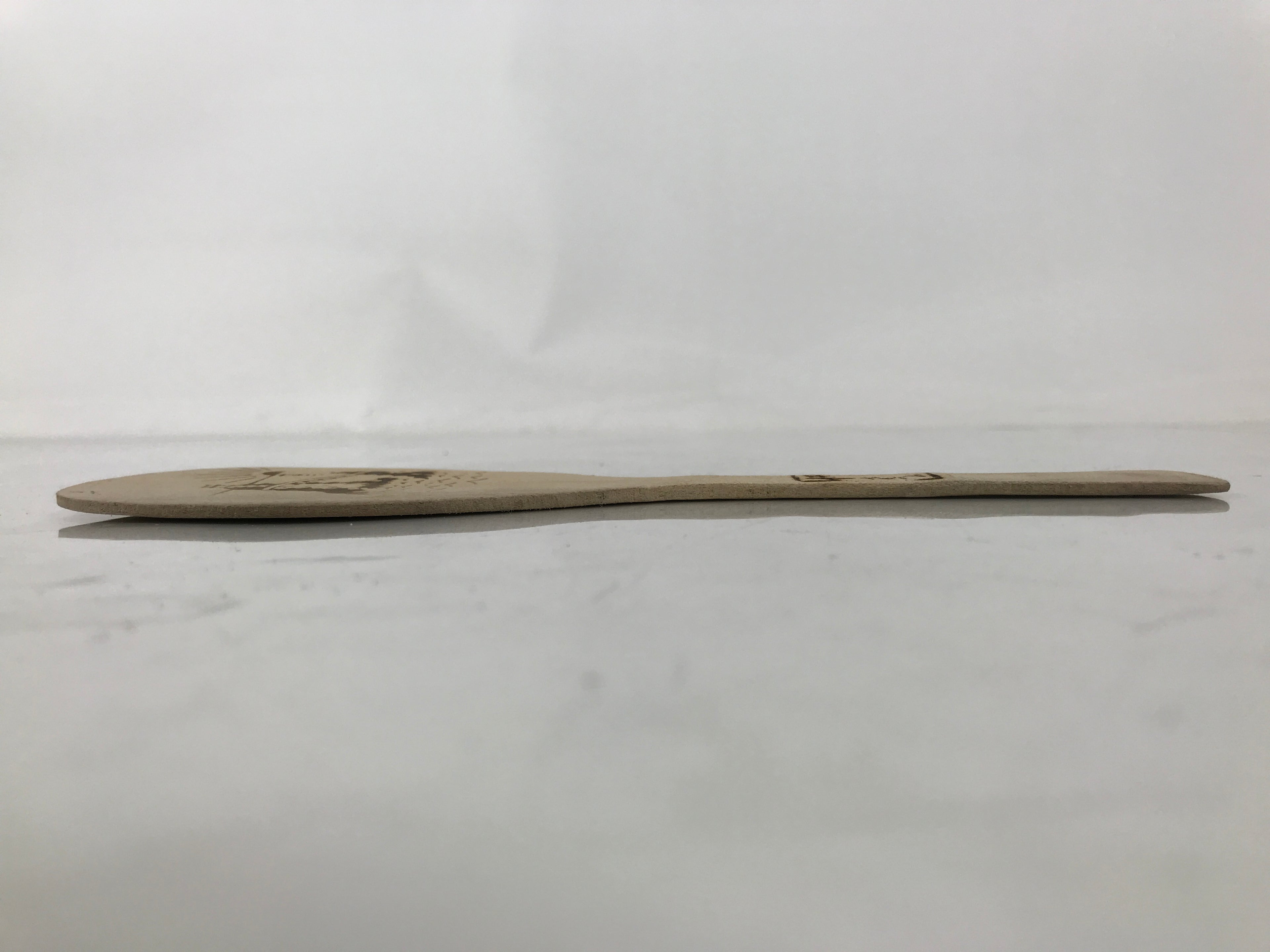 Japanese Wooden Sushi Rice Paddle Vtg Spatula Scoop Light Brown Shamoji JK890