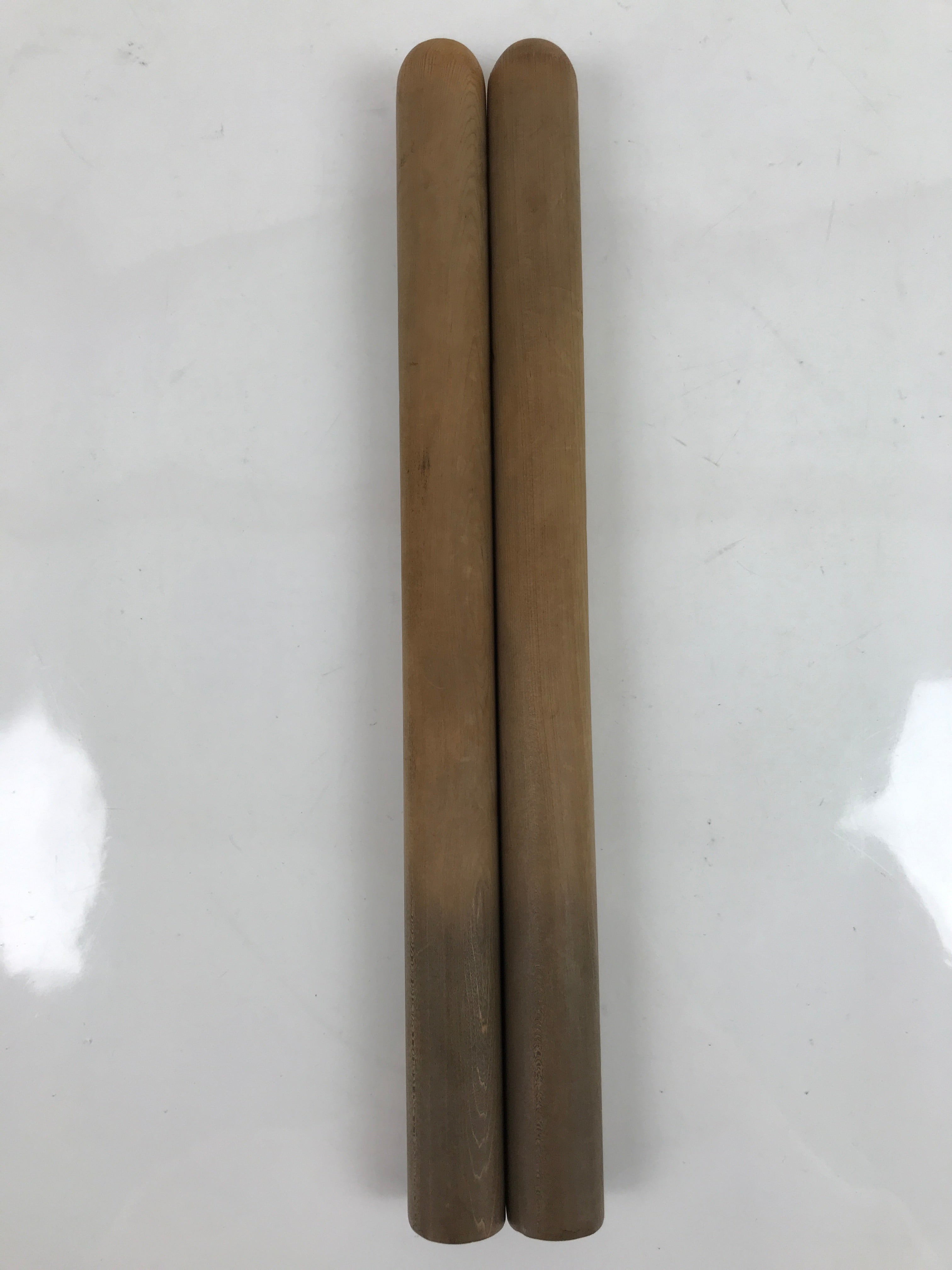 Japanese Wooden Taiko Drumsticks Bachi Vtg Musical Instrument Odaiko JK747