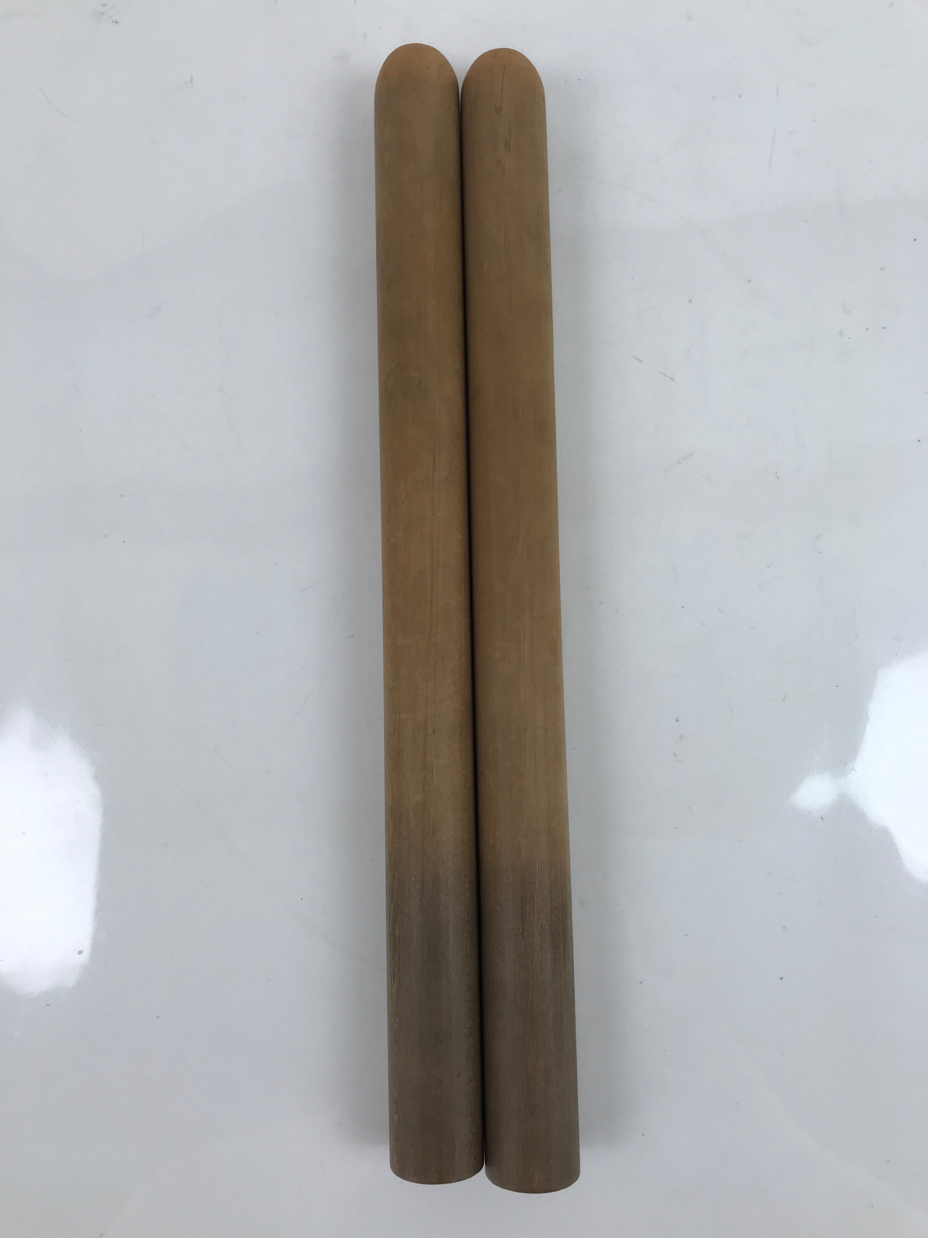 Japanese Wooden Taiko Drumsticks Bachi Vtg Musical Instrument Odaiko JK748