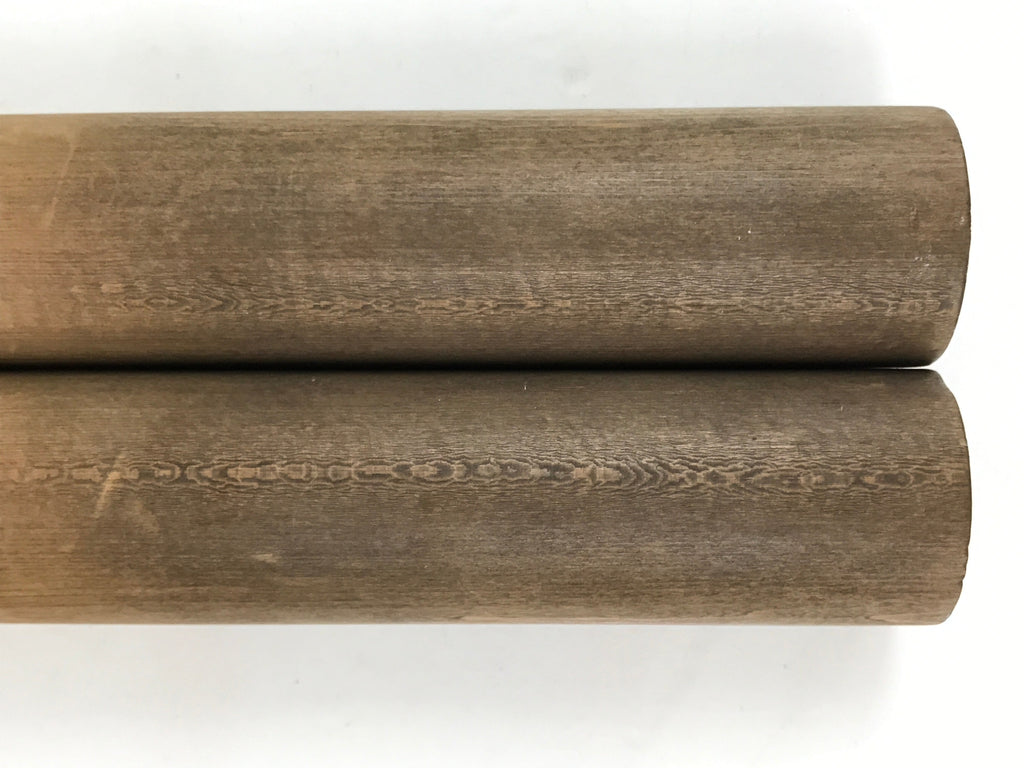 Japanese Wooden Taiko Drumsticks Bachi Vtg Musical Instrument Odaiko JK748