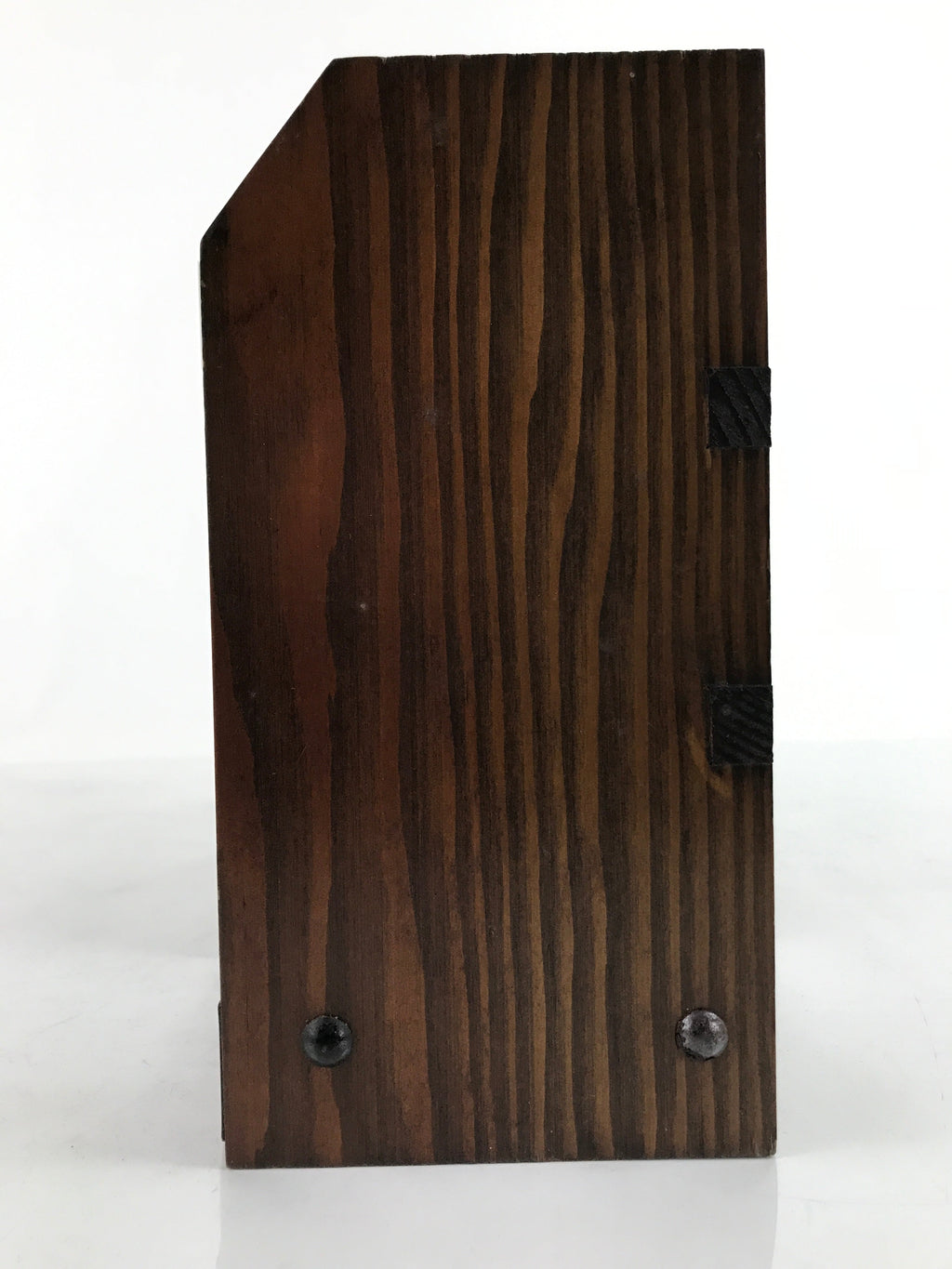 Japanese Wooden Tansu Storage Chest Bookshelf Vtg Trinket Box 2 Drawers T371