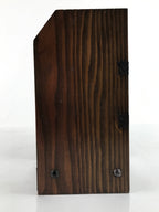 Japanese Wooden Tansu Storage Chest Bookshelf Vtg Trinket Box 2 Drawers T371