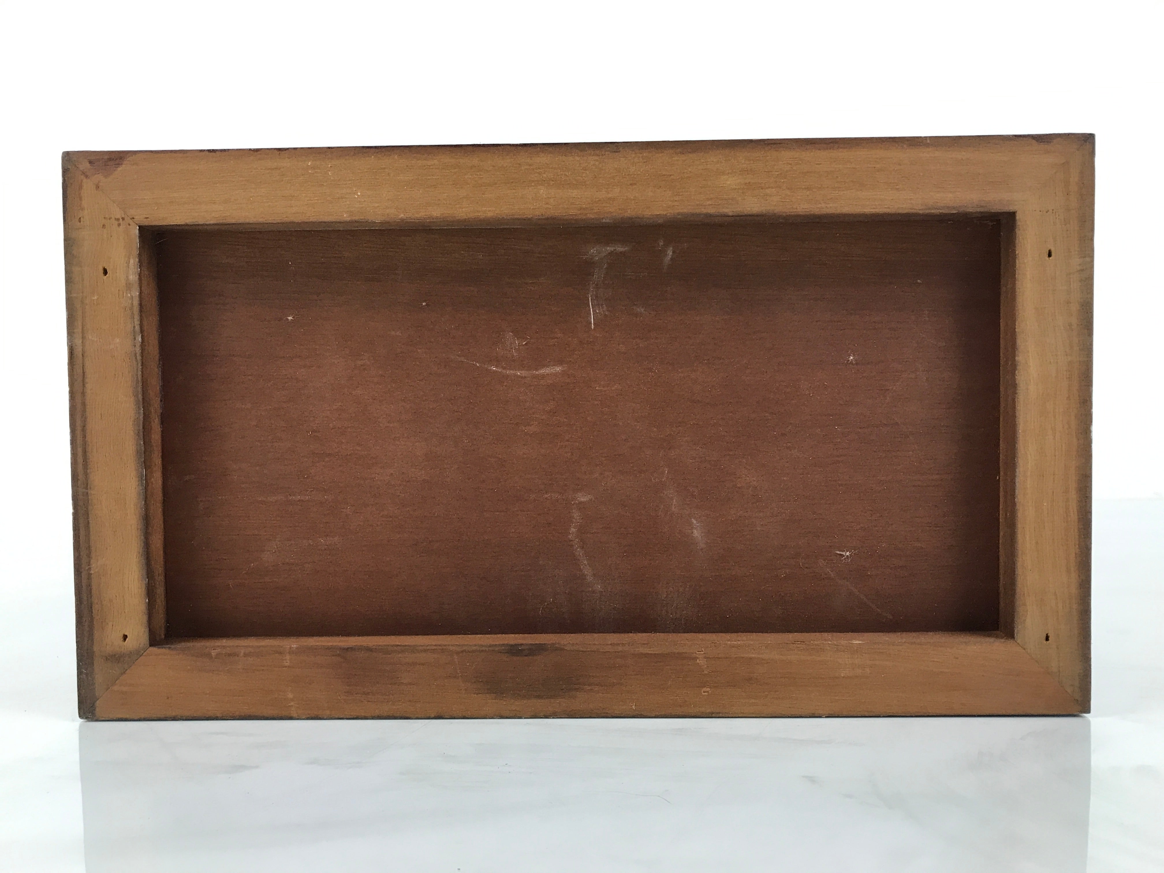 Japanese Wooden Tansu Storage Chest Haribako Vtg Sewing Box 3 Drawers Brown T415