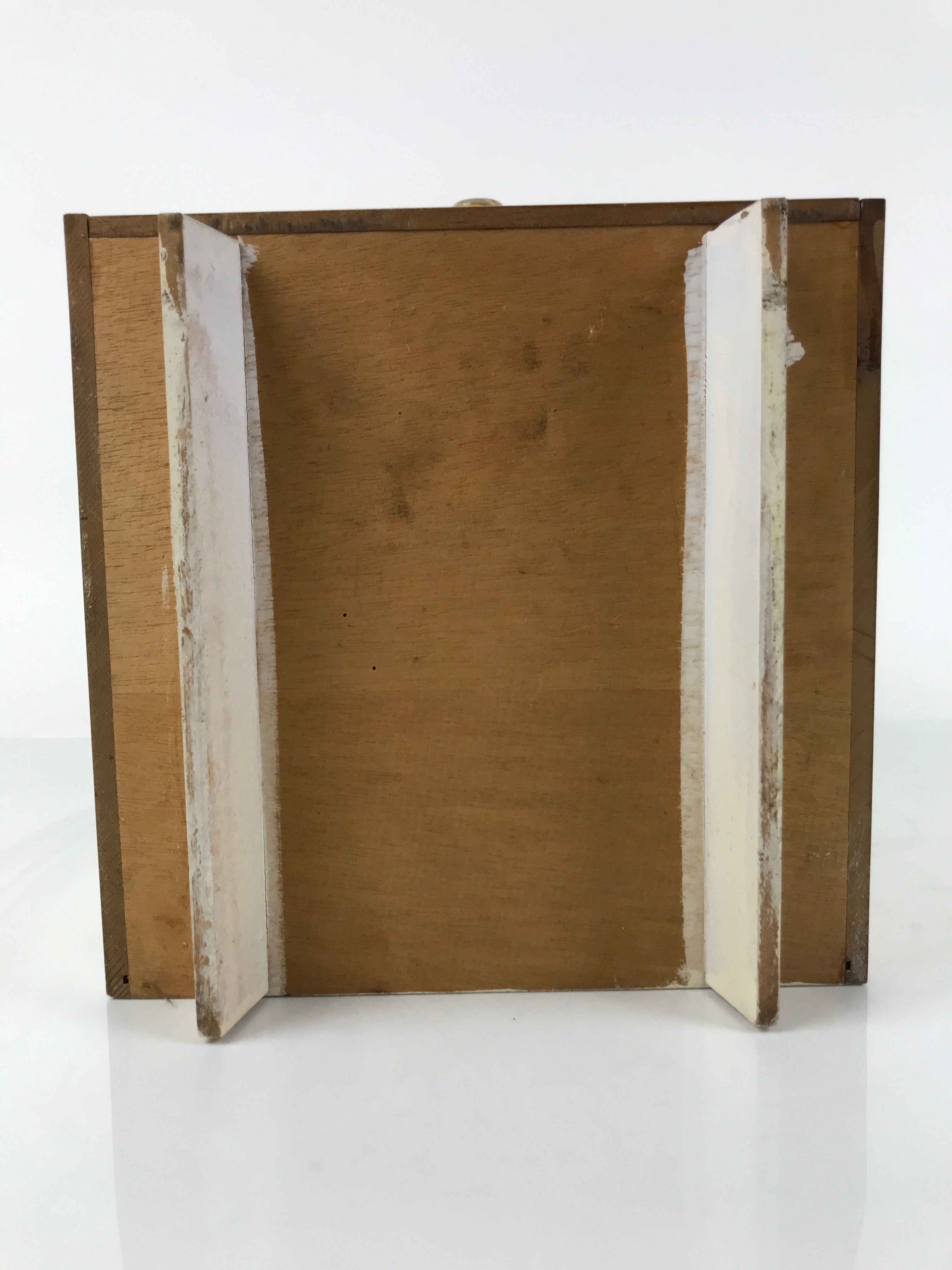 Japanese Wooden Tansu Storage Chest Haribako Vtg Sewing Box 4 Drawer Floral T411