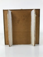 Japanese Wooden Tansu Storage Chest Haribako Vtg Sewing Box 4 Drawer Floral T411